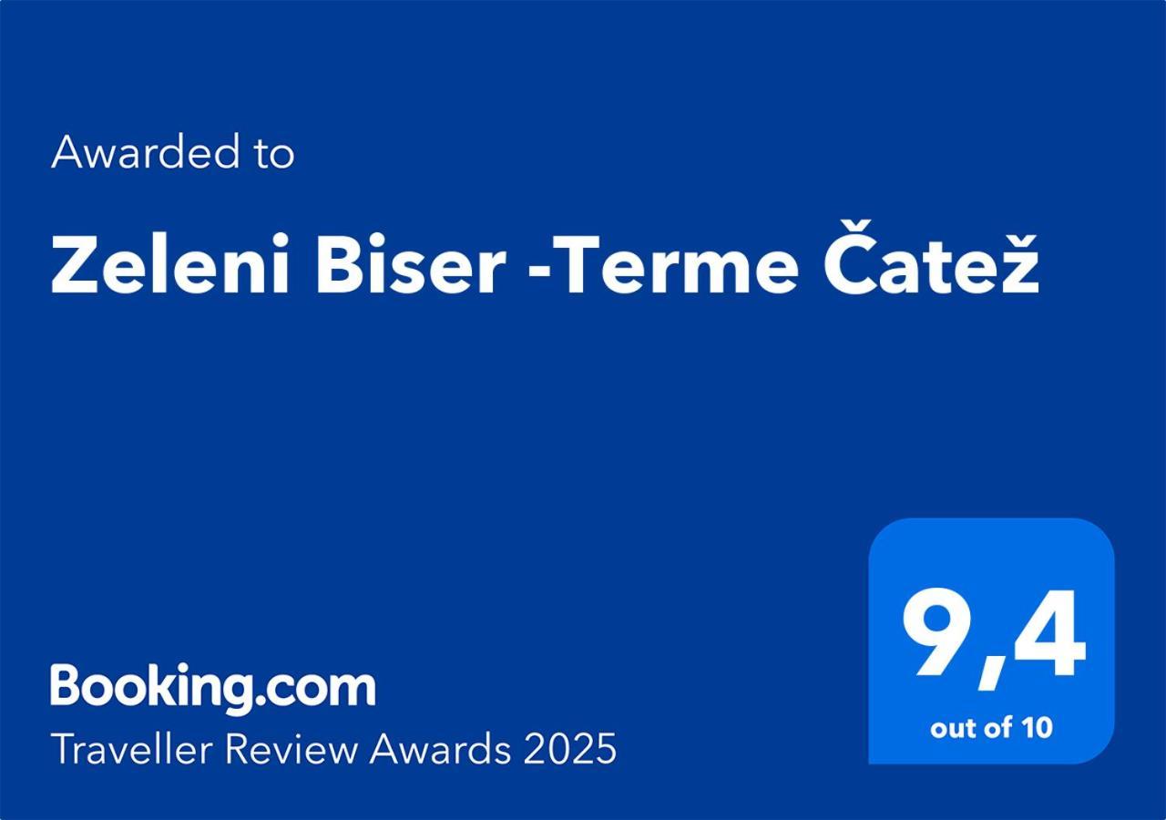 Zeleni Biser -Terme Catez Catez ob Savi Exterior photo